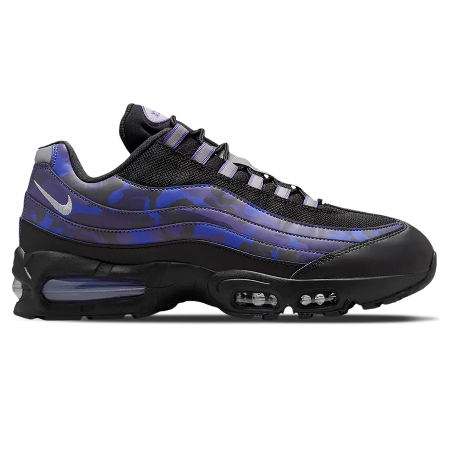 Nike Air Max 95 OG 'Purple Camo' — UK 3 | EU 35.5 | US 3.5 — Side View