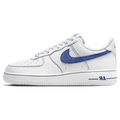 Nike Air Force 1 '07 LV8 'White Deep Royal Blue' — UK 3 | EU 35.5 | US 3.5 — Front View