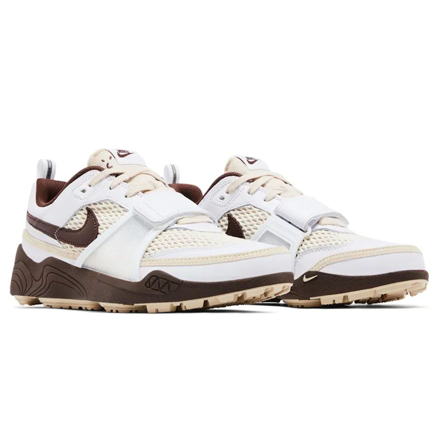 Travis Scott x Nike Zoom Field Jaxx 'Light Chocolate' — UK 3 | EU 35.5 | US 3.5 — Back View