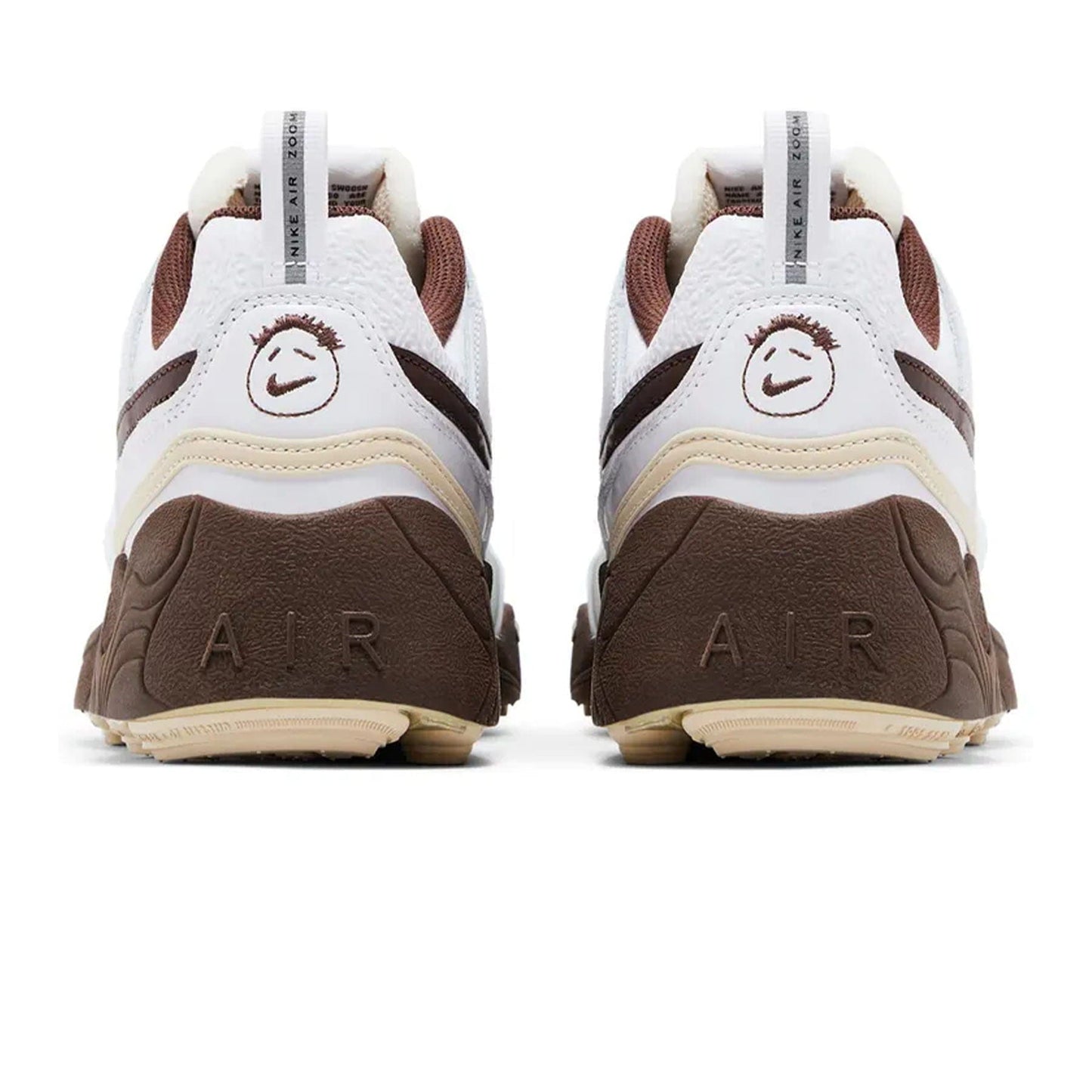 Travis Scott x Nike Zoom Field Jaxx 'Light Chocolate' — UK 3 | EU 35.5 | US 3.5 — Top View