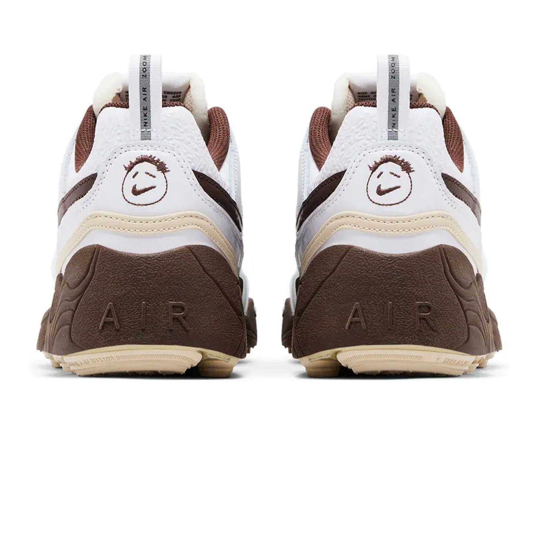 Travis Scott x Nike Zoom Field Jaxx 'Light Chocolate' — UK 3 | EU 35.5 | US 3.5 — Top View