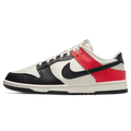 Nike Dunk Low SE Wmns 'Black Toe Bright Crimson' — UK 2.5 | EU 35.5 | US 5 — Front View