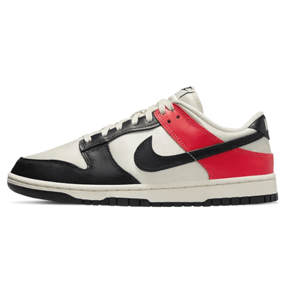 Nike Dunk Low SE Wmns 'Black Toe Bright Crimson' — UK 2.5 | EU 35.5 | US 5 — Front View