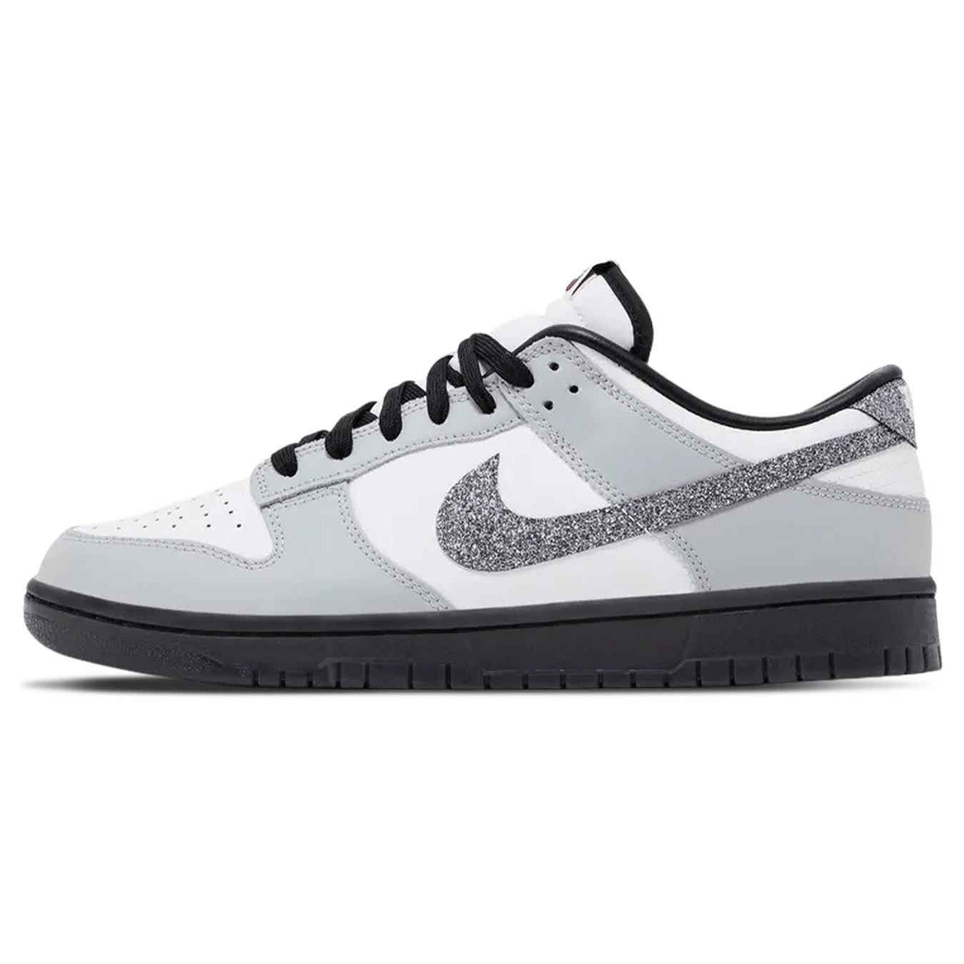 Nike Dunk Low Wmns LX 'Glitter Swoosh' — UK 2.5 | EU 35.5 | US 5 — Front View
