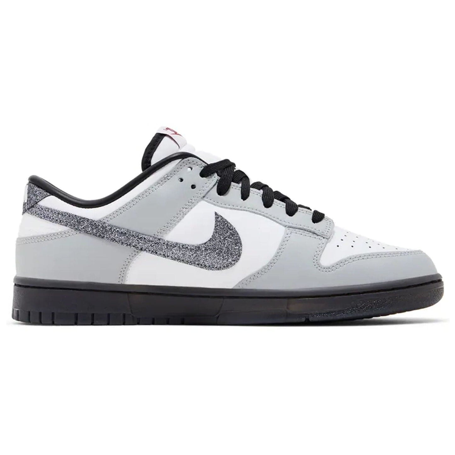Nike Dunk Low Wmns LX 'Glitter Swoosh' — UK 2.5 | EU 35.5 | US 5 — Side View