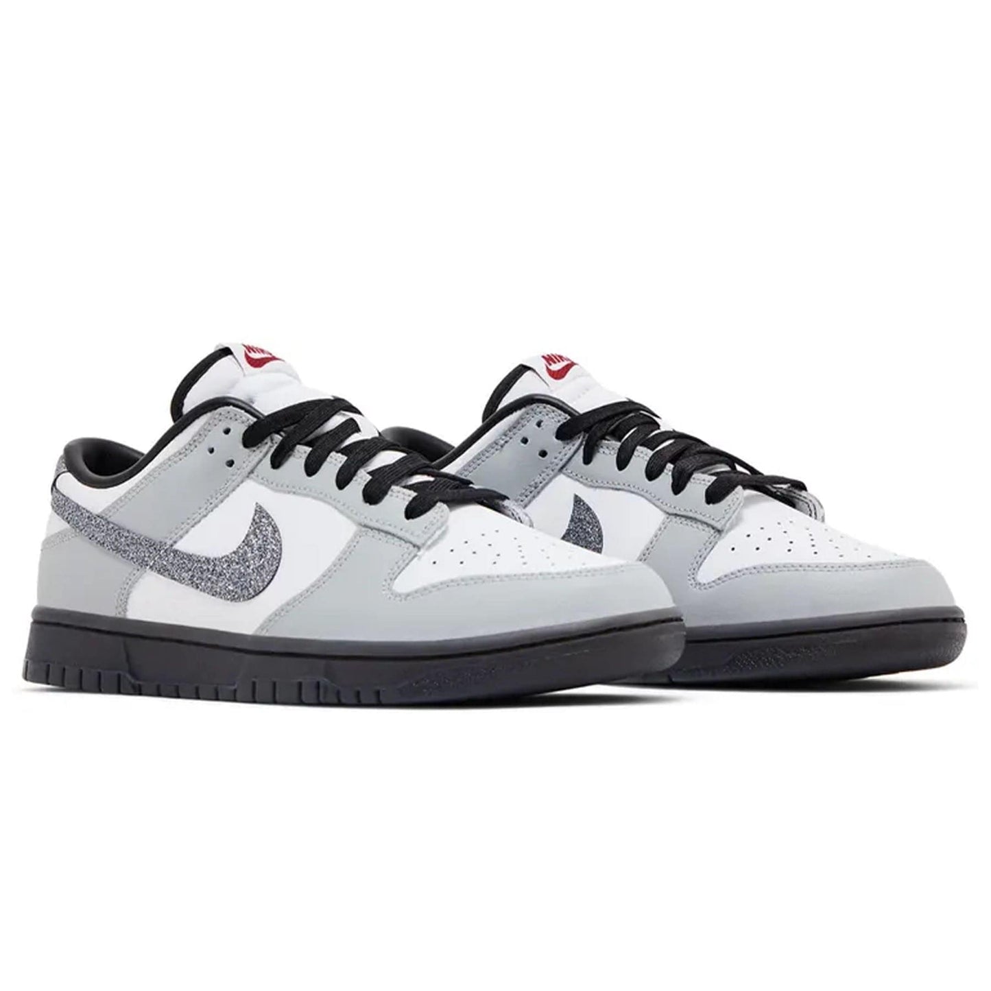 Nike Dunk Low Wmns LX 'Glitter Swoosh' — UK 2.5 | EU 35.5 | US 5 — Top View
