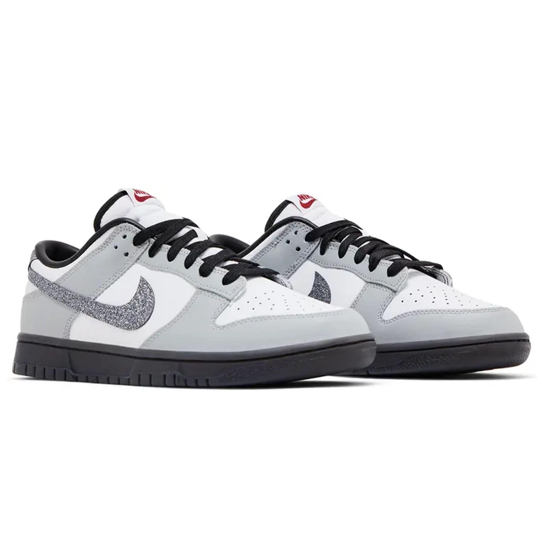 Nike Dunk Low Wmns LX 'Glitter Swoosh' — UK 2.5 | EU 35.5 | US 5 — Top View