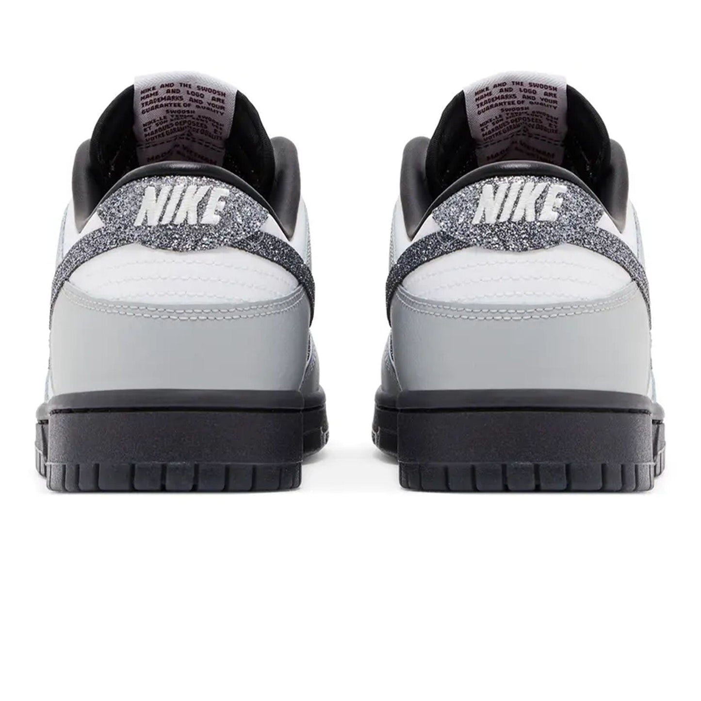 Nike Dunk Low Wmns LX 'Glitter Swoosh' — UK 2.5 | EU 35.5 | US 5 — Back View