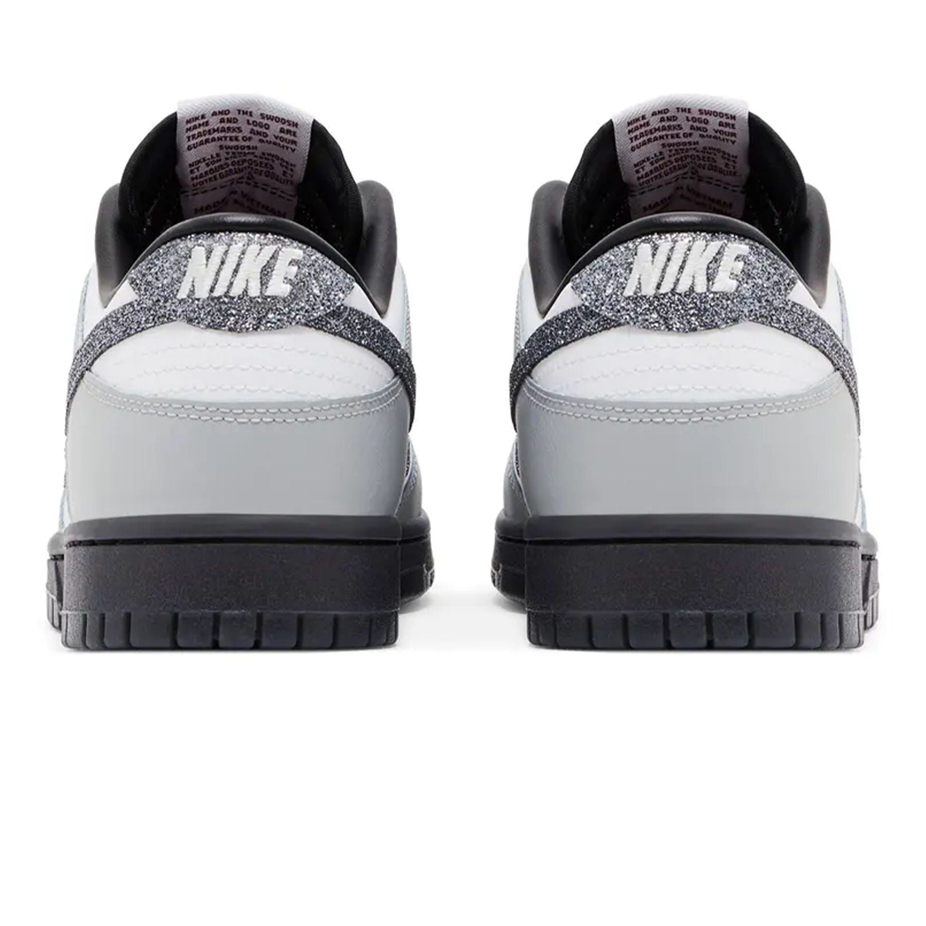 Nike Dunk Low Wmns LX 'Glitter Swoosh' — UK 2.5 | EU 35.5 | US 5 — Back View