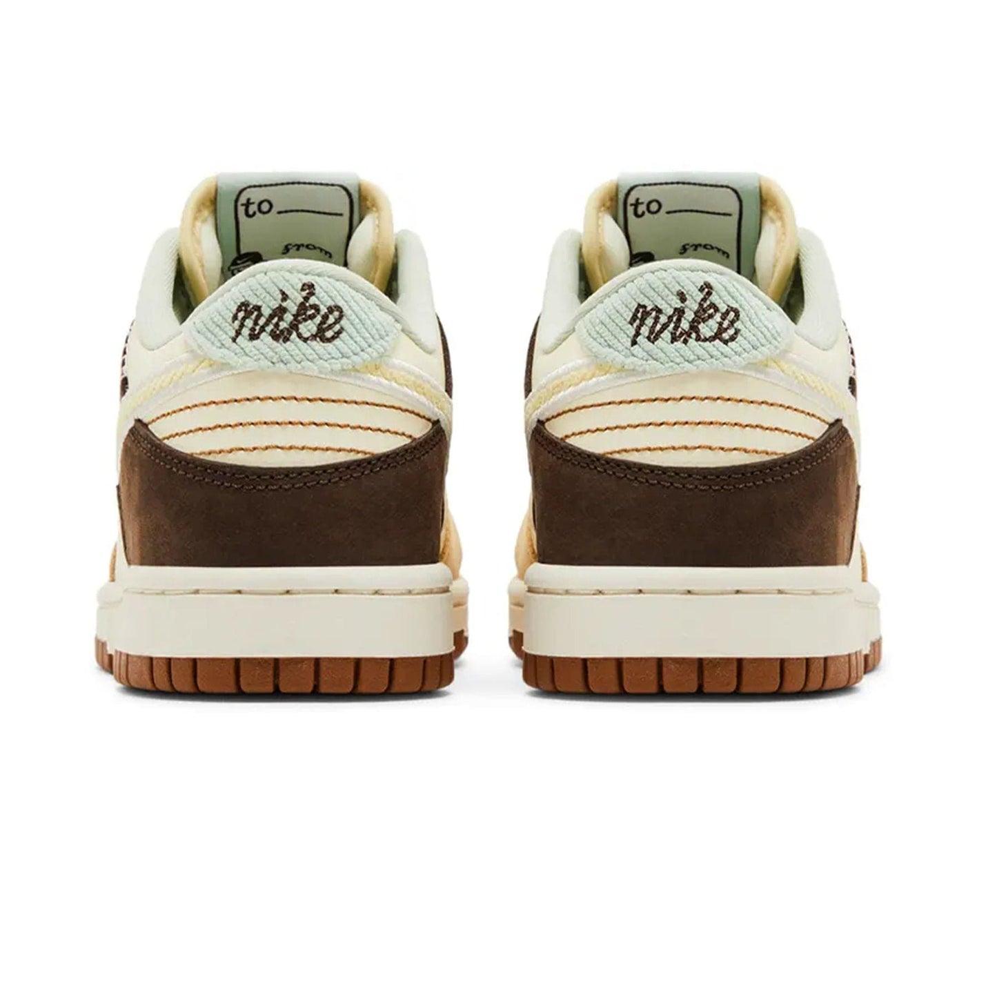Nike Dunk Low GS 'Passing Notes Pack' — UK 13.5 | EU 32 | US 1Y — Back View