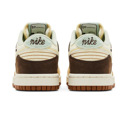 Nike Dunk Low GS 'Passing Notes Pack' — UK 13.5 | EU 32 | US 1Y — Back View
