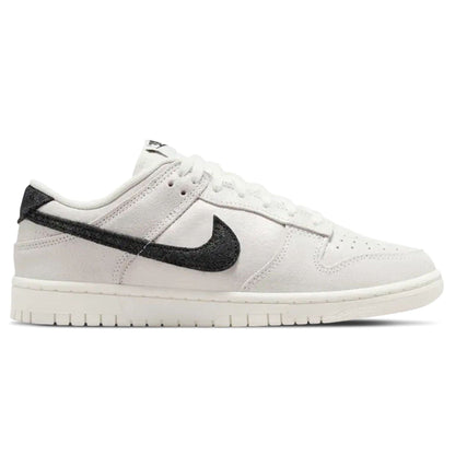 Nike Dunk Low SE Wmns 'White Glittery Suede' — UK 2.5 | EU 35.5 | US 5 — Side View