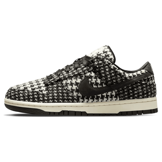 Harris Tweed x Nike Dunk Low Wmns 'Black Phantom' — UK 2.5 | EU 35.5 | US 5 — Front View
