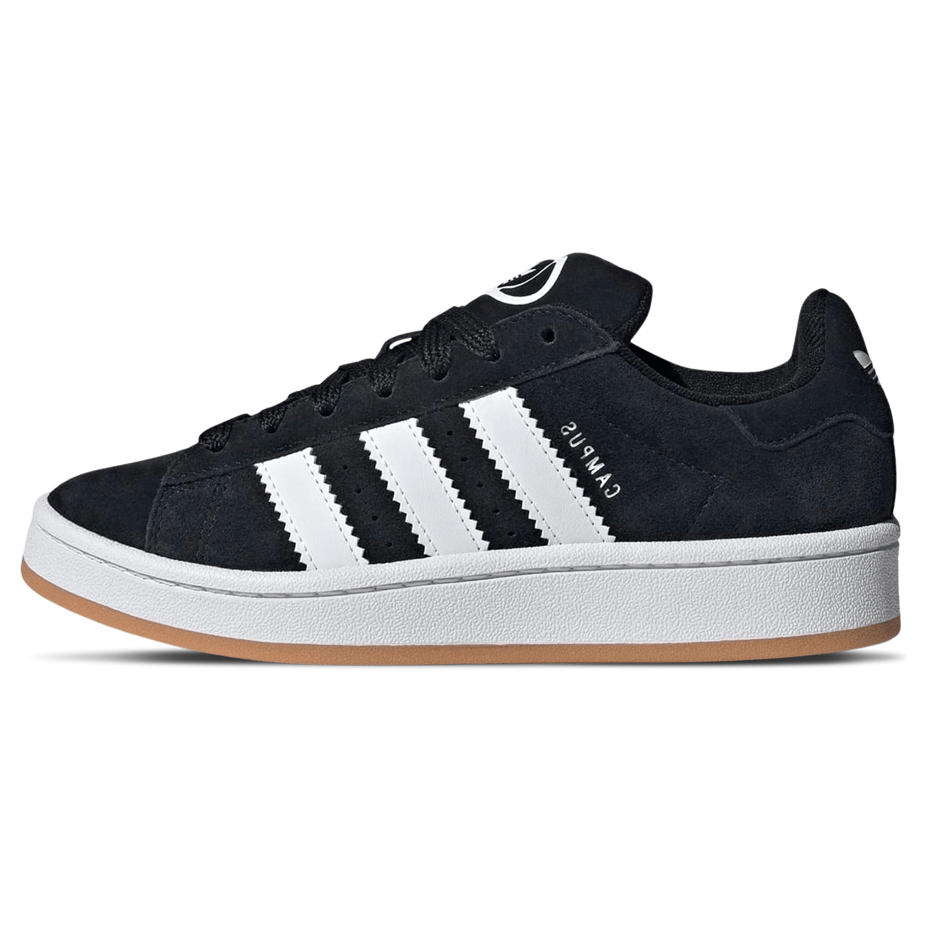 Adidas Campus 00s J 'Black White Gum' — UK 3 | EU 35.5 | US 3.5 — Front View