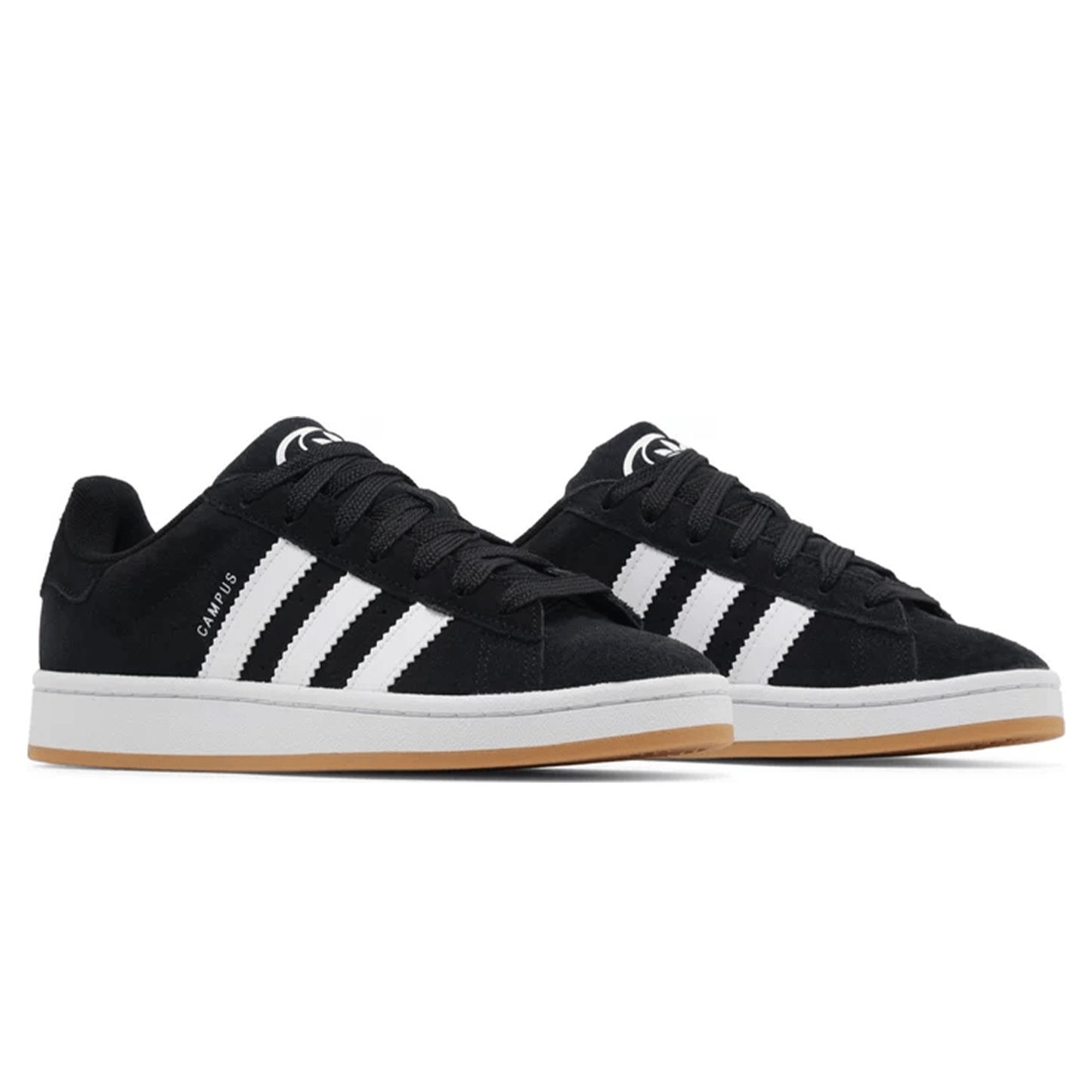 Adidas Campus 00s J 'Black White Gum' — UK 3 | EU 35.5 | US 3.5 — Back View