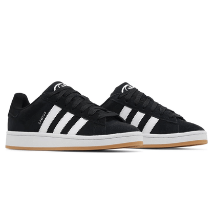 Adidas Campus 00s J 'Black White Gum' — UK 3 | EU 35.5 | US 3.5 — Back View