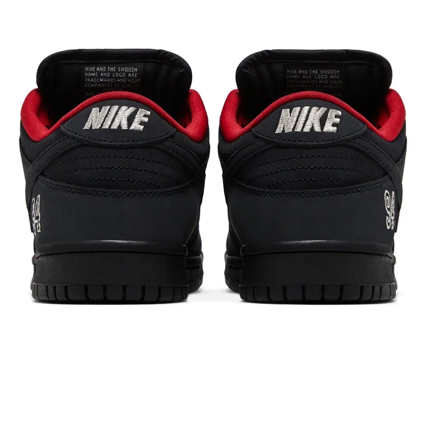 Nike Dunk Low SB x Supreme 'Black' — UK 3 | EU 35.5 | US 3.5 — Top View