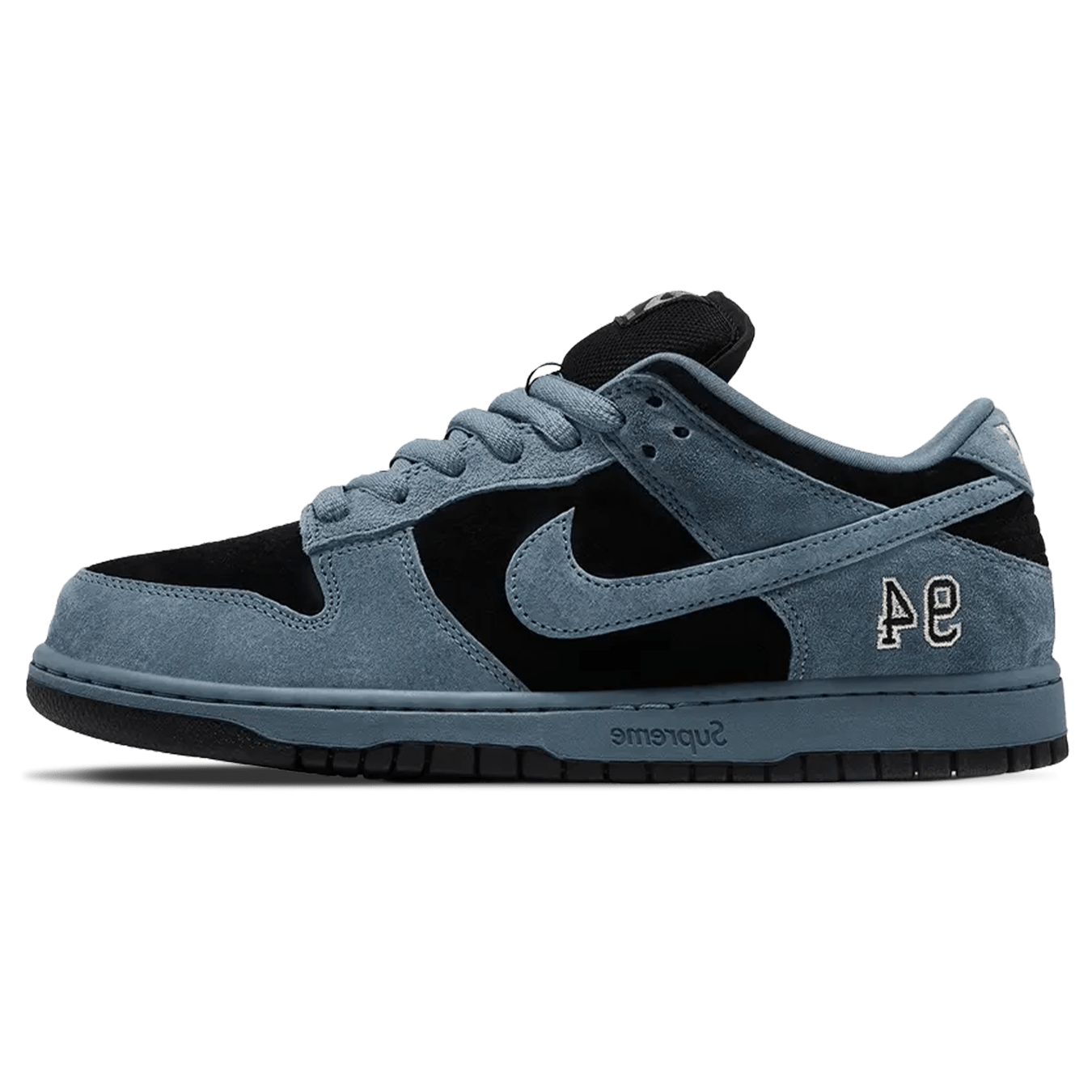Nike Dunk Low SB x Supreme 'Ocean Fog' — UK 3 | EU 35.5 | US 3.5 — Front View