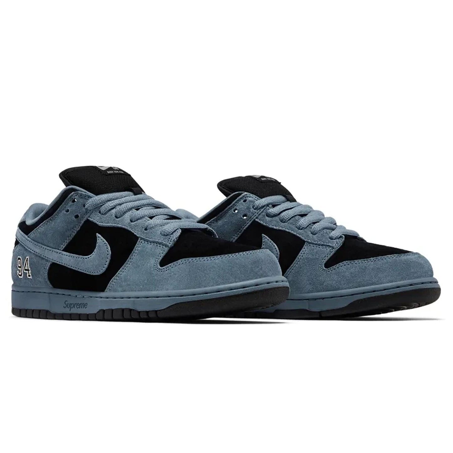 Nike Dunk Low SB x Supreme 'Ocean Fog' — UK 3 | EU 35.5 | US 3.5 — Side View