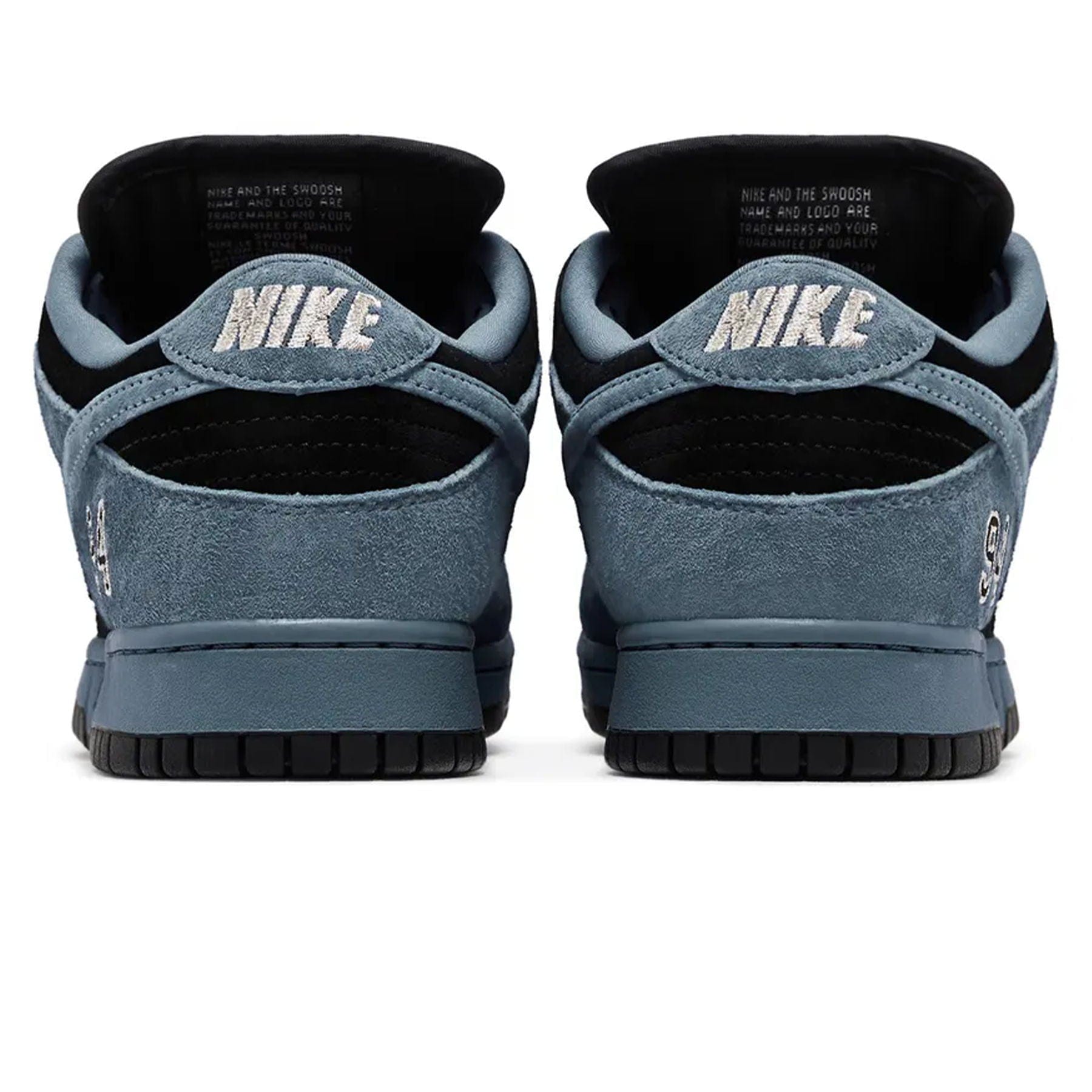 Nike Dunk Low SB x Supreme 'Ocean Fog' — UK 3 | EU 35.5 | US 3.5 — Top View
