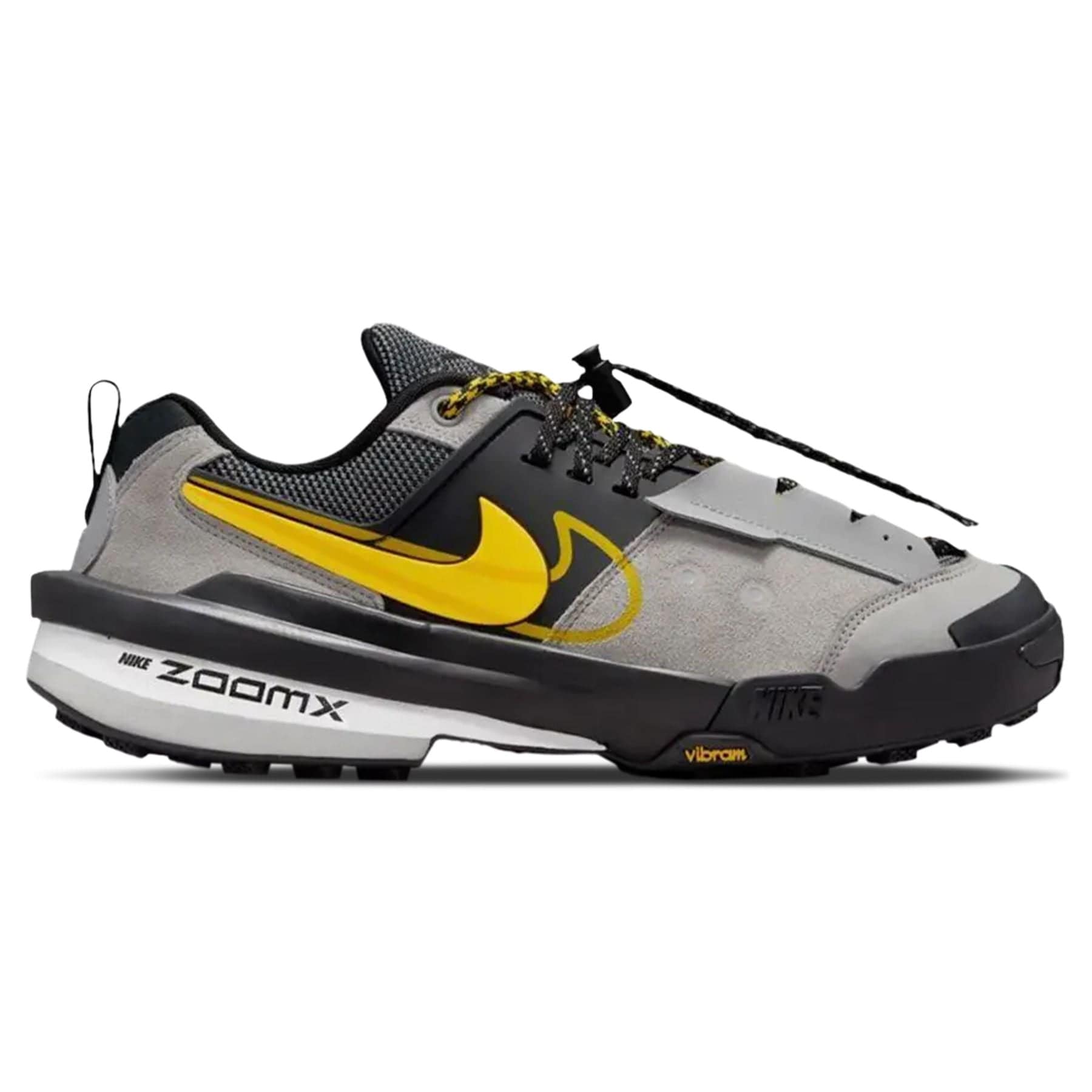 Sacai x Nike Zegamadome 'Matte Silver Tour Yellow' — UK 3 | EU 35.5 | US 3.5 — Side View