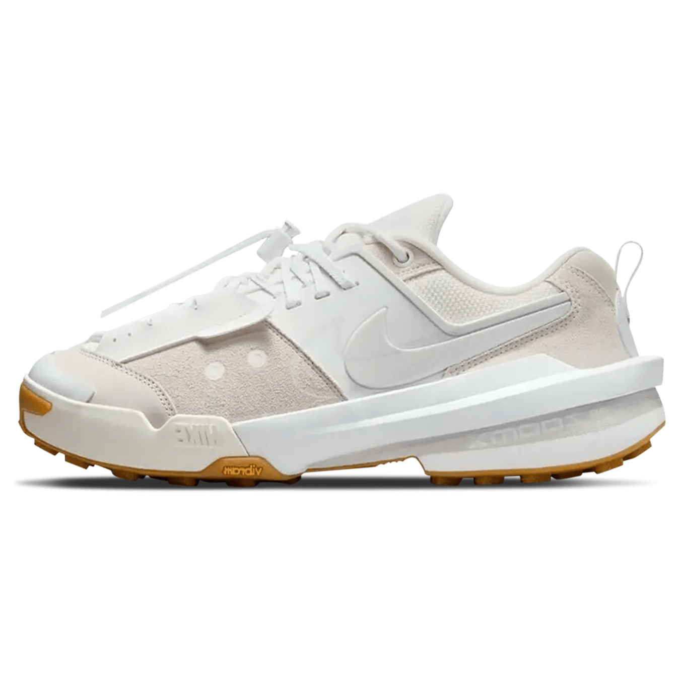 Sacai x Nike Zegamadome 'White Gum' — UK 3 | EU 35.5 | US 3.5 — Front View