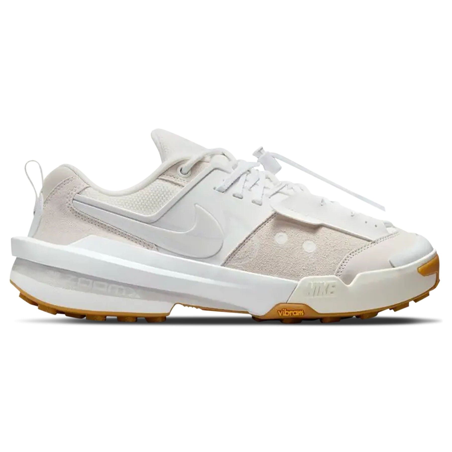 Sacai x Nike Zegamadome 'White Gum' — UK 3 | EU 35.5 | US 3.5 — Side View