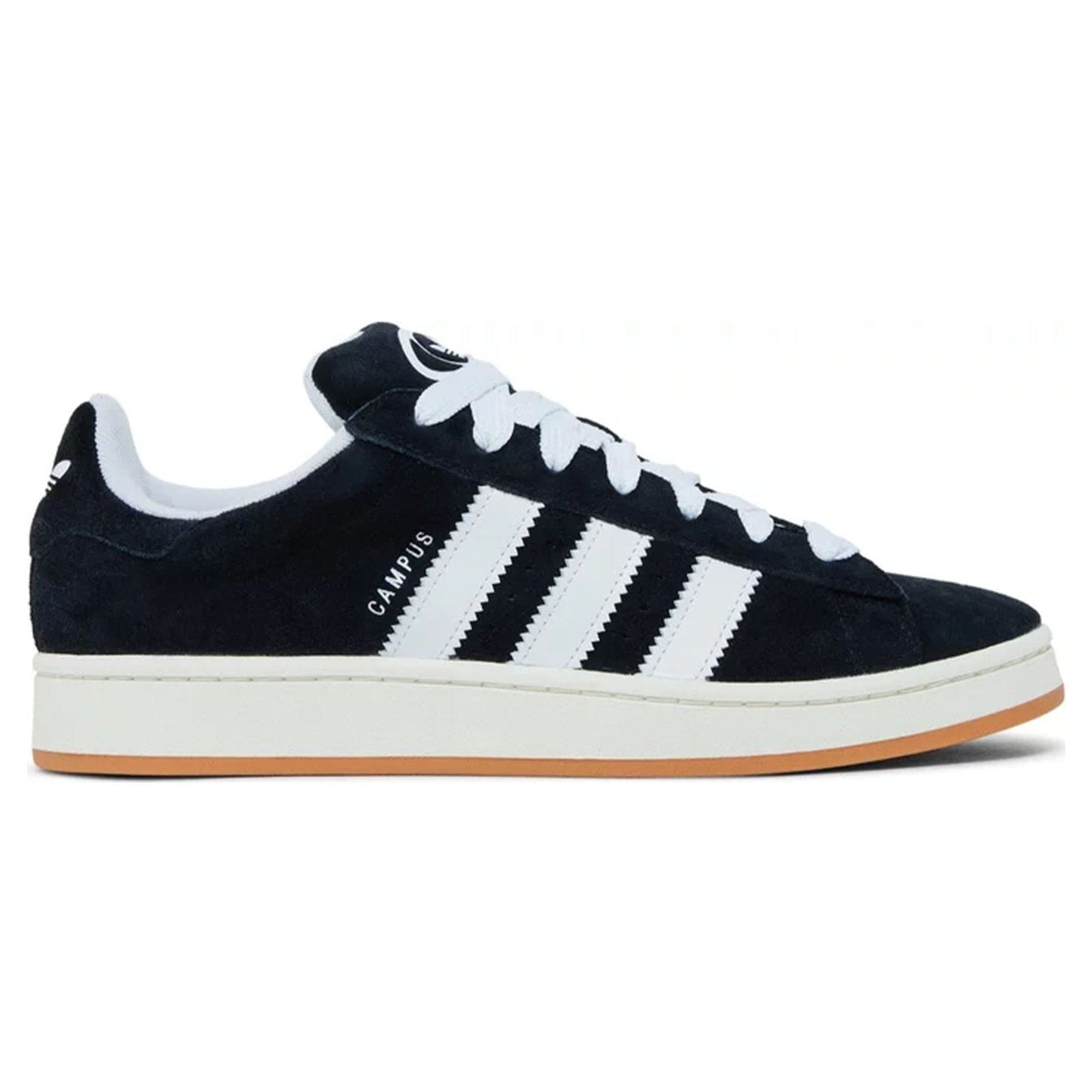 Adidas Campus 00s 'Black White Gum' — UK 3.5 | EU 36 | US 4 — Side View