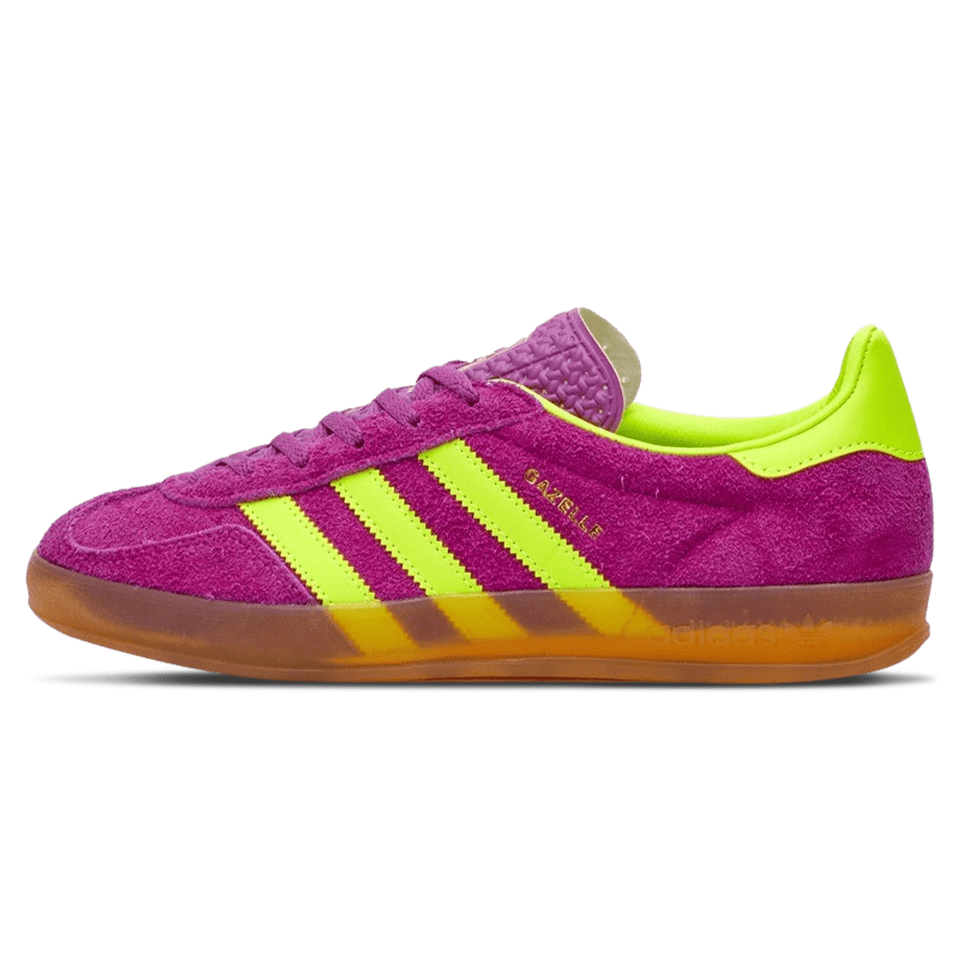 Adidas Gazelle Indoor 'Shock Purple' — UK 3.5 | EU 36 | US 4 — Front View