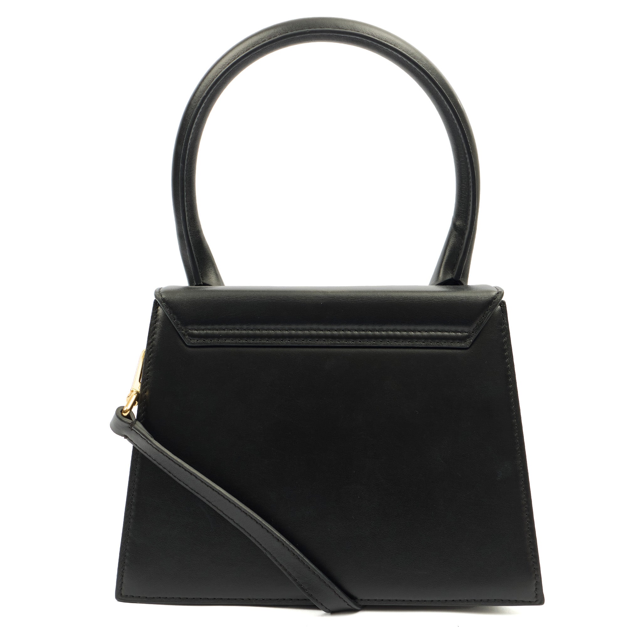 Jacquemus Top Handle Le Chiquito in Black, Leather — Alternate View 15