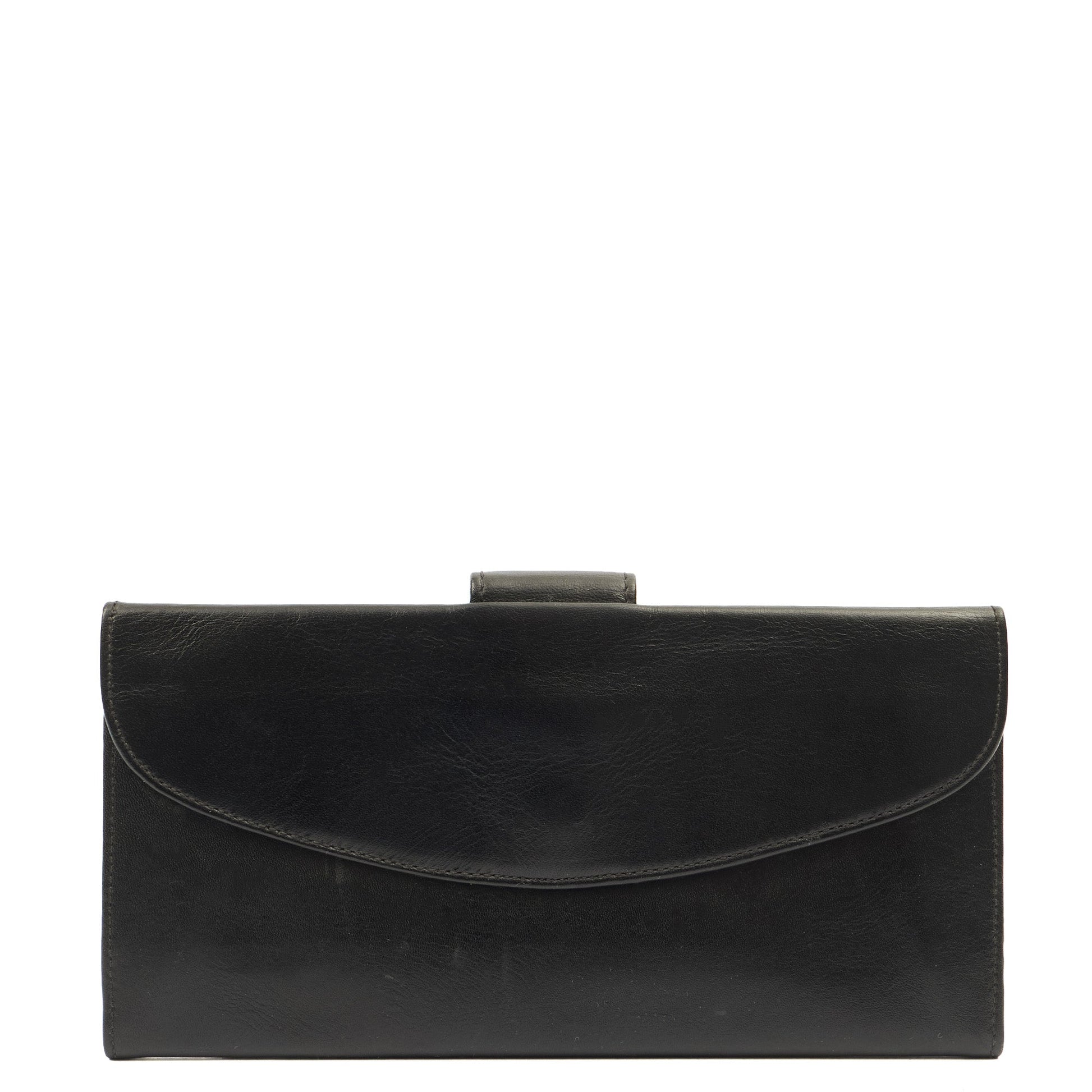 Givenchy Wallet Wallet in Black, Box Calfskin — Back View