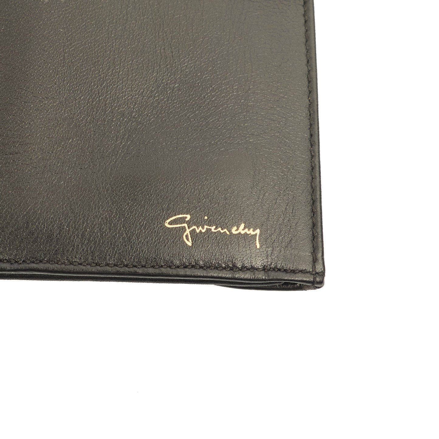 Givenchy Wallet Wallet in Black, Box Calfskin — Detail View