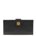 Givenchy Wallet Wallet in Black, Box Calfskin — Front View