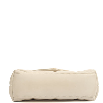 Saint Laurent Cross Body Puffer - Toy in Cream, Leather — Alternate View 10