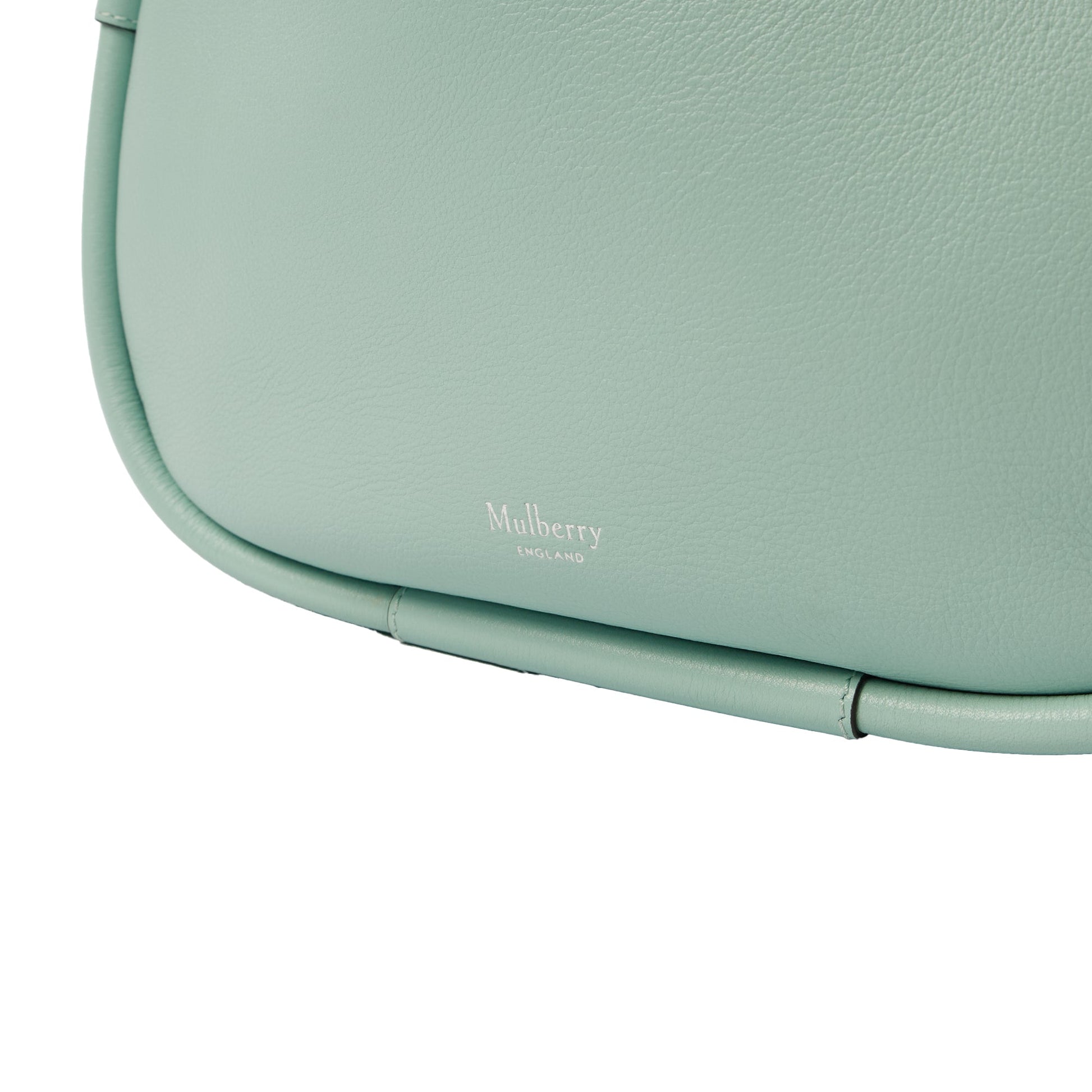 Mulberry Shoulder Bag Link Shoulder Bag in Green, Leather — Lifestyle View