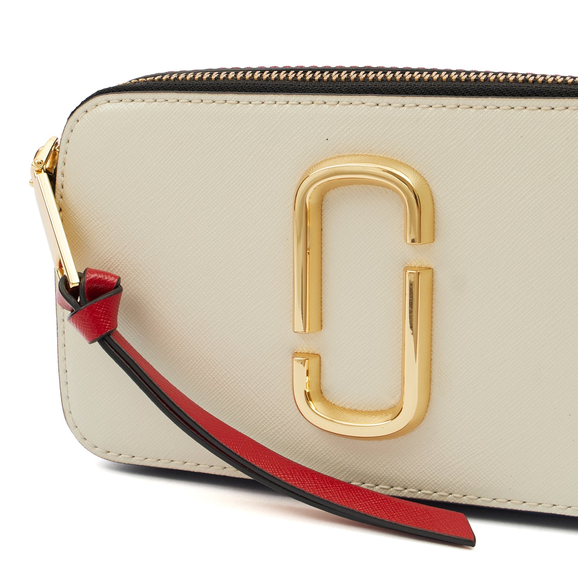 Marc Jacobs Cross Body Snapshot in White, Leather — Alternate View 18