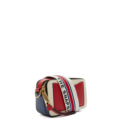 Marc Jacobs Cross Body Snapshot in White, Leather — Alternate View 8