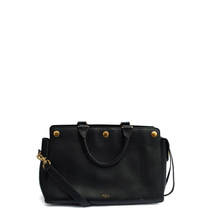 Mulberry Cross Body Chester in Black, Leather — Alternate View 11