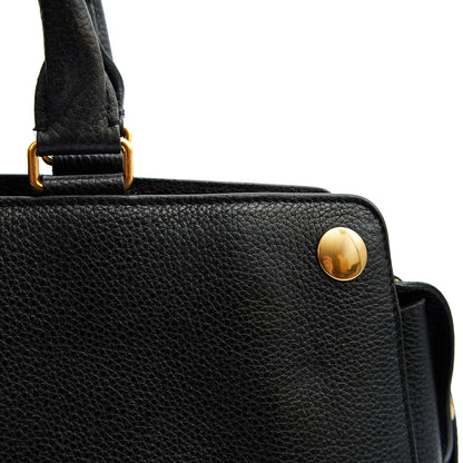 Mulberry Cross Body Chester in Black, Leather — Lifestyle View