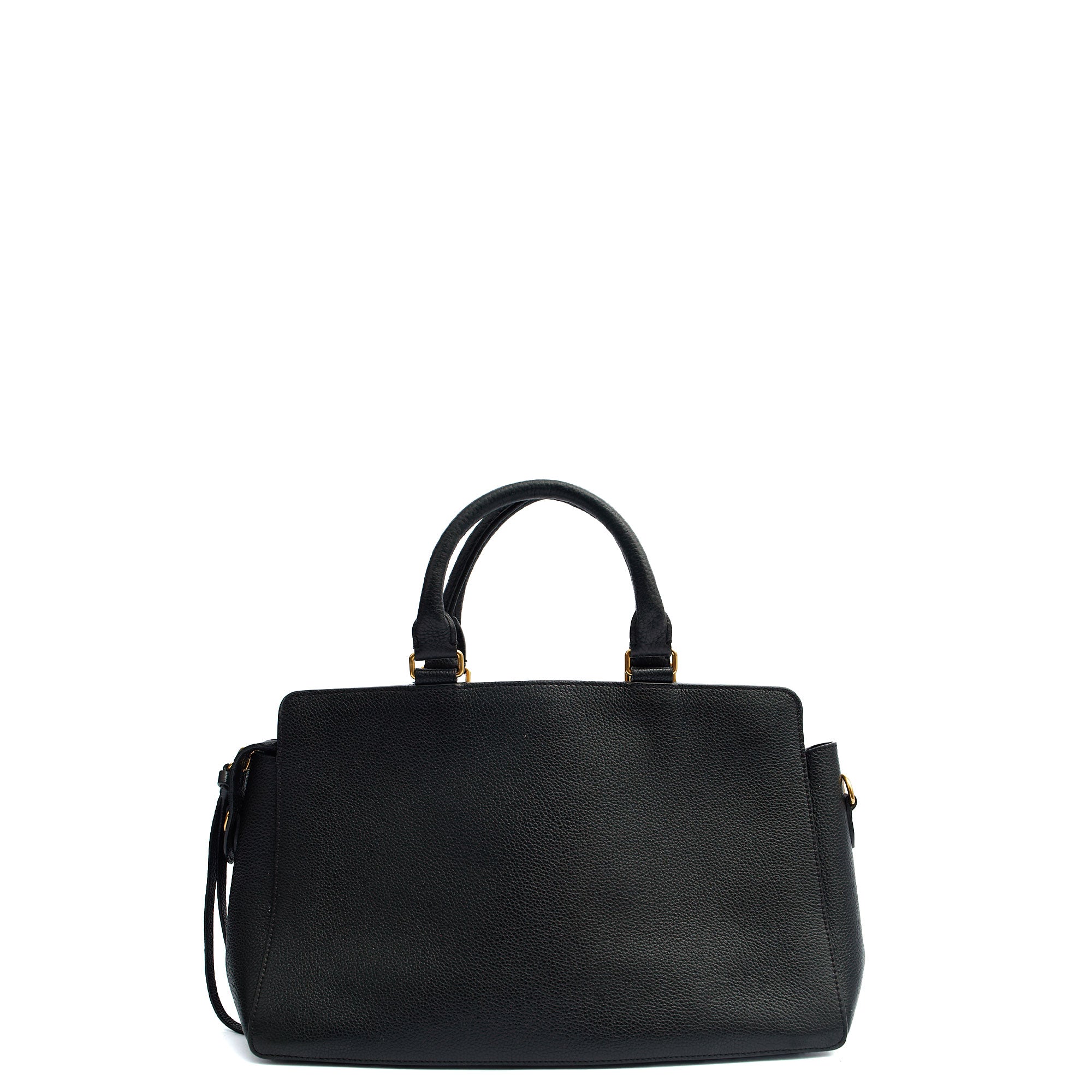 Mulberry Cross Body Chester in Black, Leather — Back View