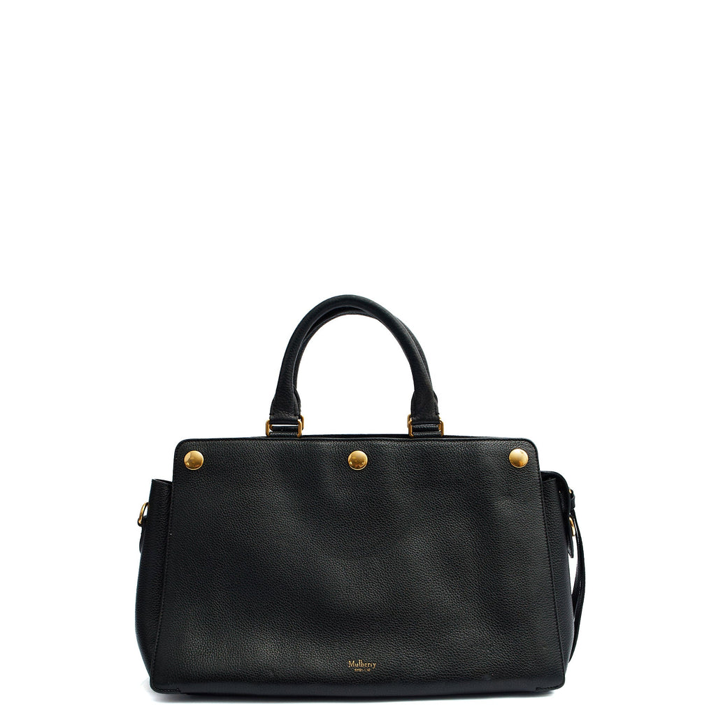 Mulberry Cross Body Chester in Black, Leather — Alternate View 15