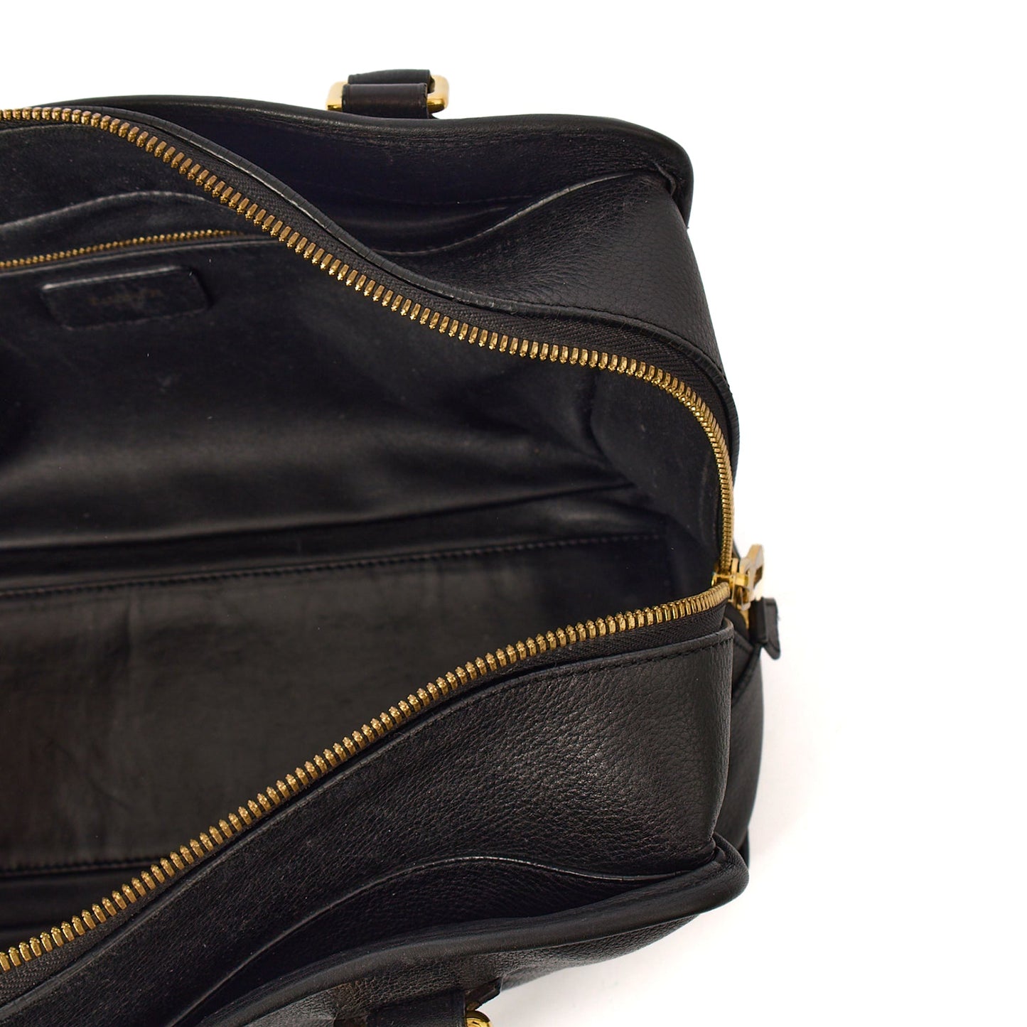 Loewe Tote Amazona 36 in Black, Leather — Alternate View 7