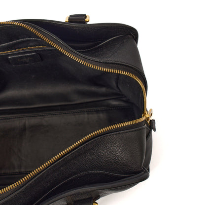 Loewe Tote Amazona 36 in Black, Leather — Alternate View 7