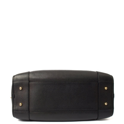 Loewe Tote Amazona 36 in Black, Leather — Detail View
