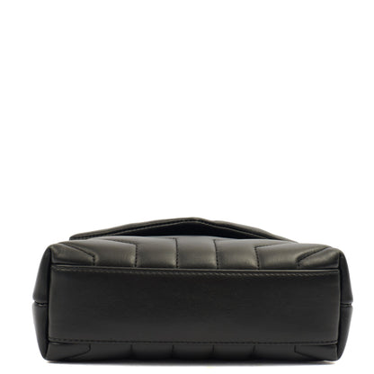 Saint Laurent Mini Bag LouLou - Toy in Black, Leather — Detail View