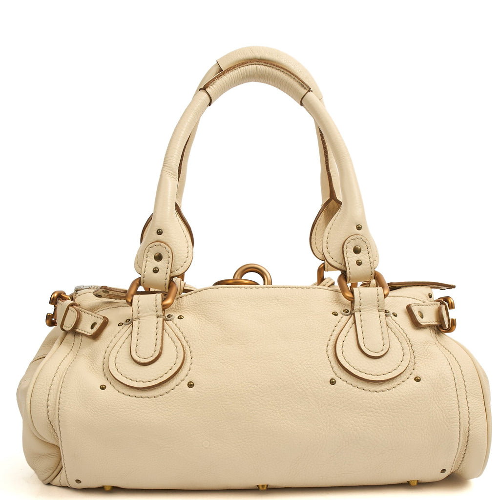 Chloe Shoulder Bag Paddington in cream , leather — Alternate View 18