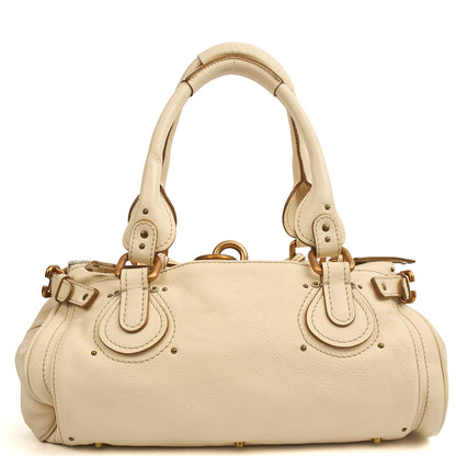 Chloe Shoulder Bag Paddington in cream , leather — Alternate View 18