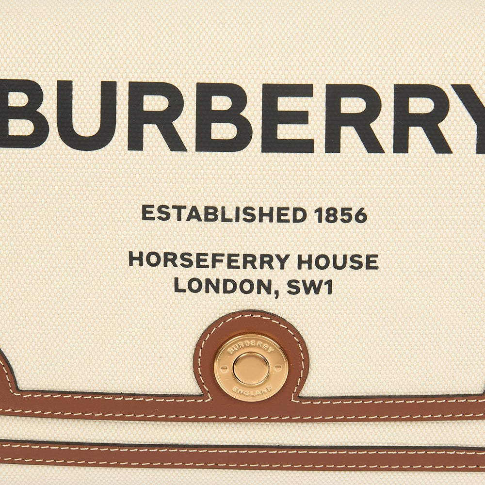 Burberry Shoulder Bag Note Crossbody Bag in Brown, Canvas — Alternate View 14