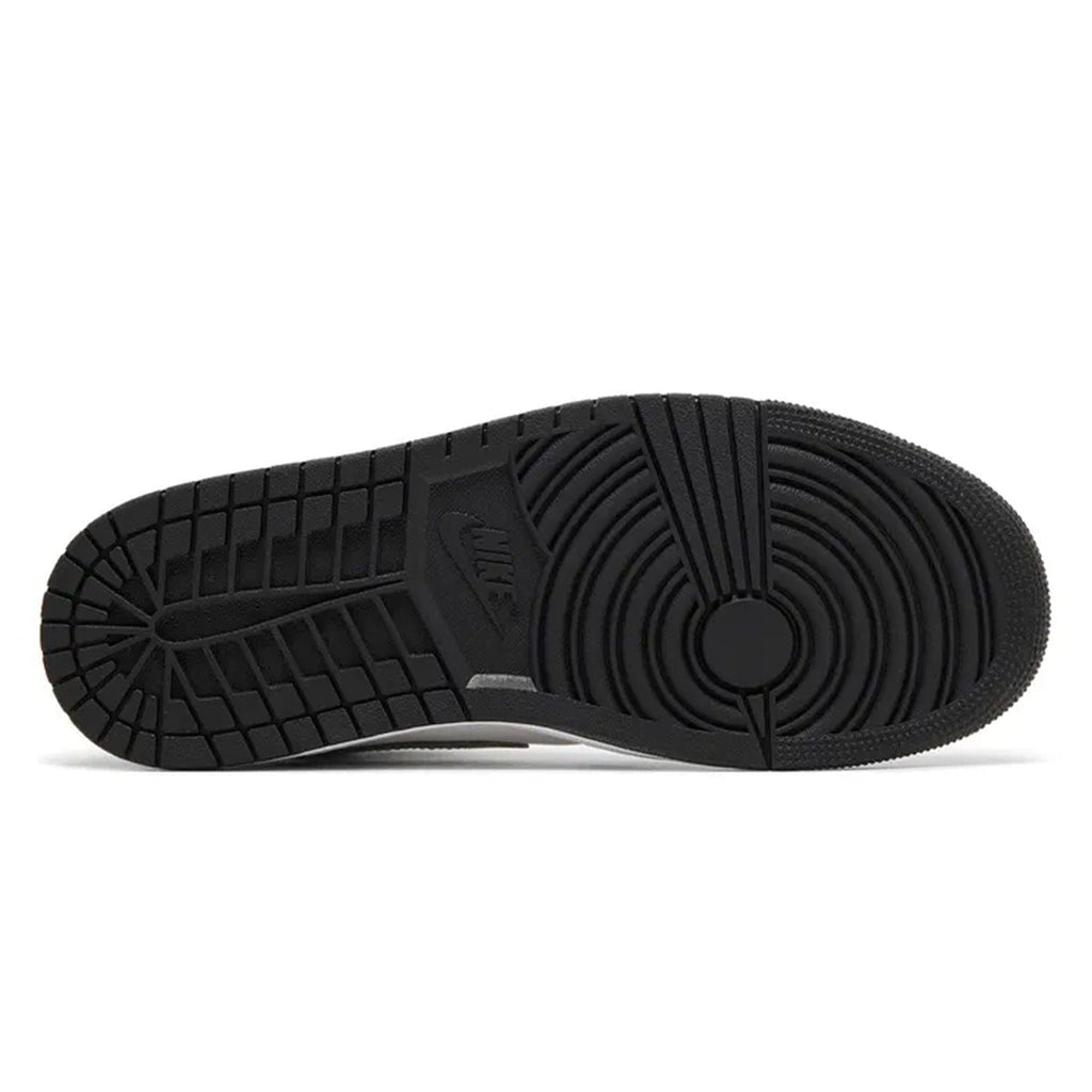 Air Jordan 1 Mid SE 'Black White Metallic Silver' — UK 3 | EU 35.5 | US 3.5 — Detail View