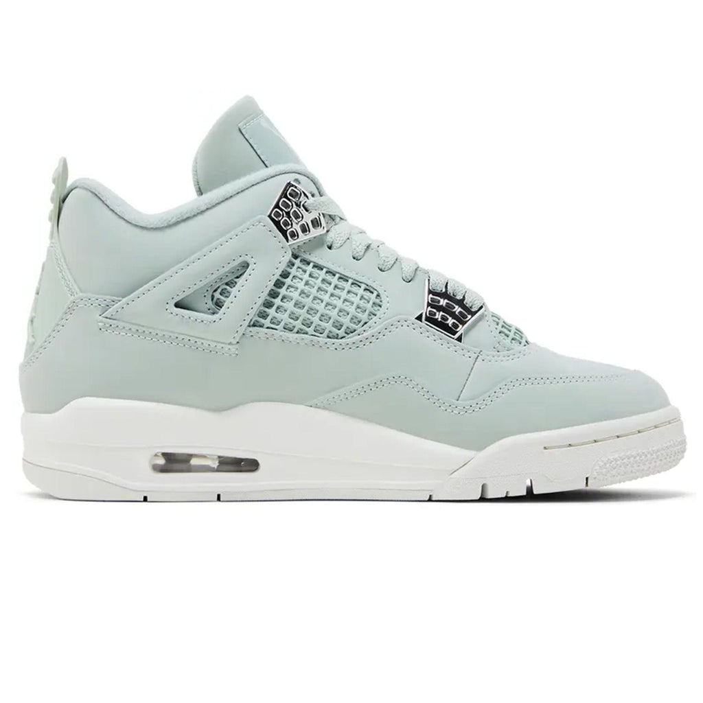 Air Jordan 4 Wmns Retro 'Seafoam Sail' — UK 2.5 | EU 35.5 | US 5 — Side View